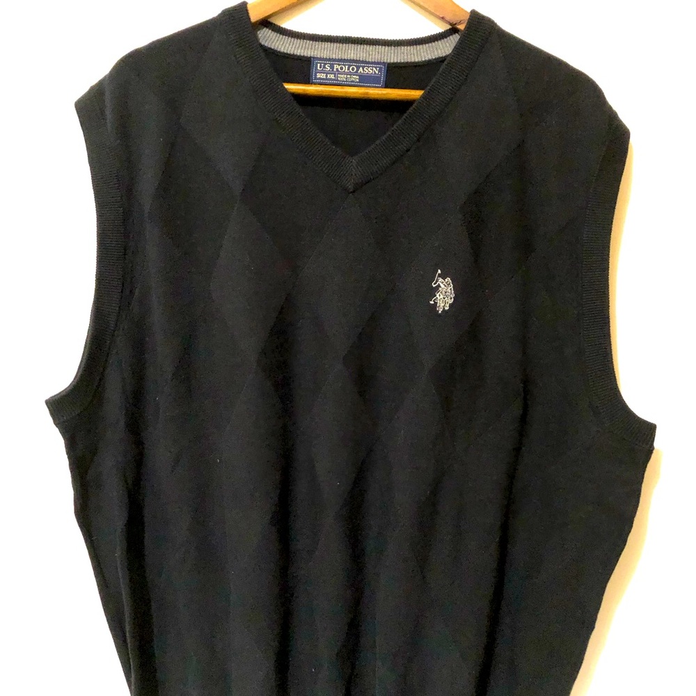 Men’s U.S. Polo Assn Dark Blue Vest XXL